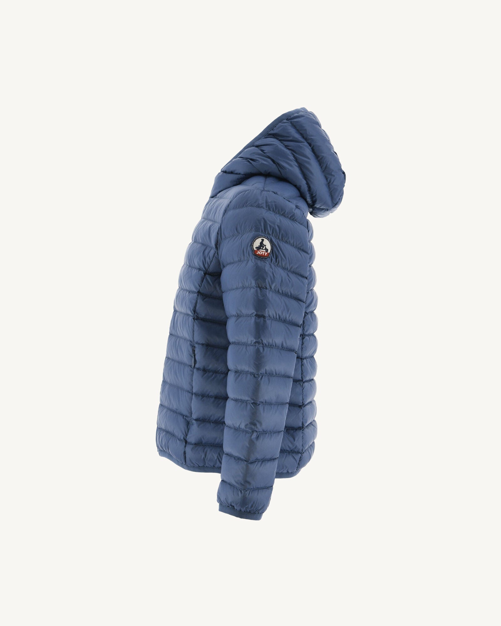 Doudoune légère à capuche enfant Bleu jeans Hugo