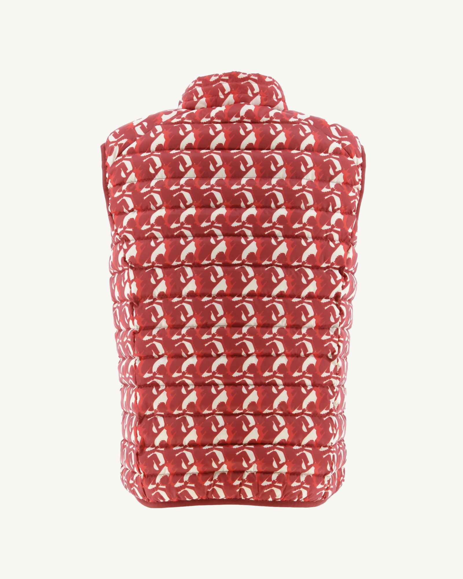 Doudoune sans manches Monogram rouge vif Tom