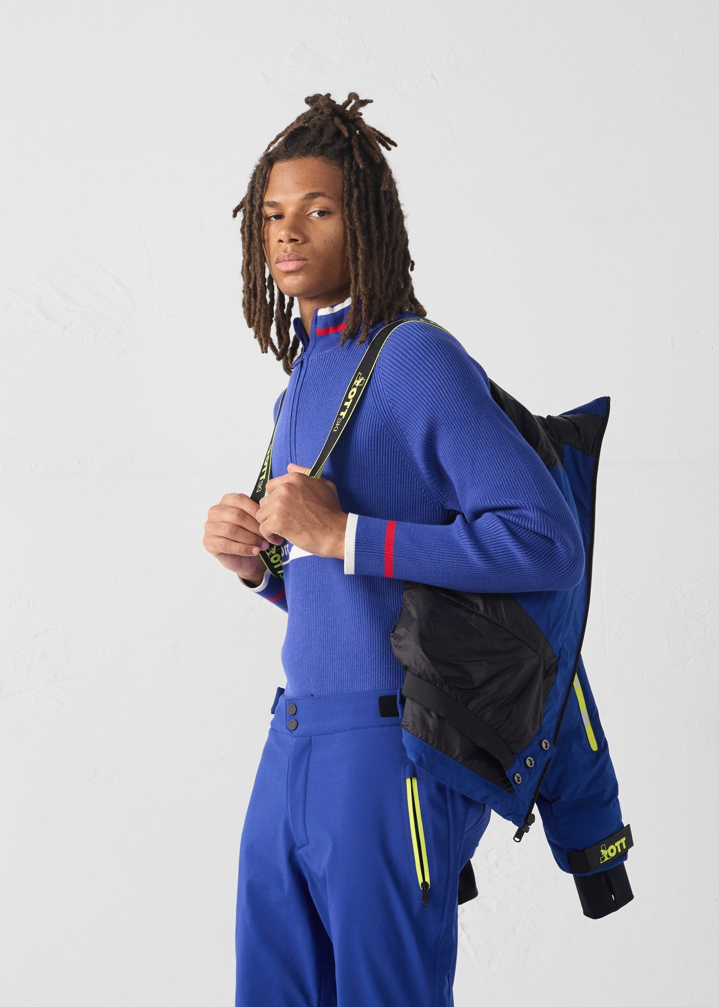 Veste de ski Grand froid Bleu cobalt Sereis