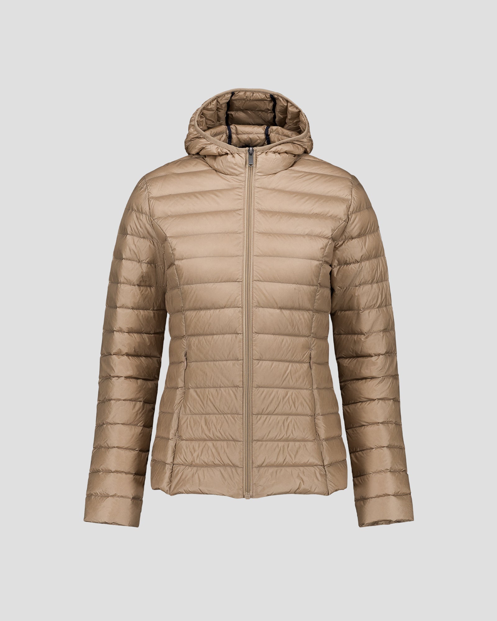 Doudoune légère à capuche Beige Cloe