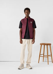 Doudoune sans manches Cerise noire Tom