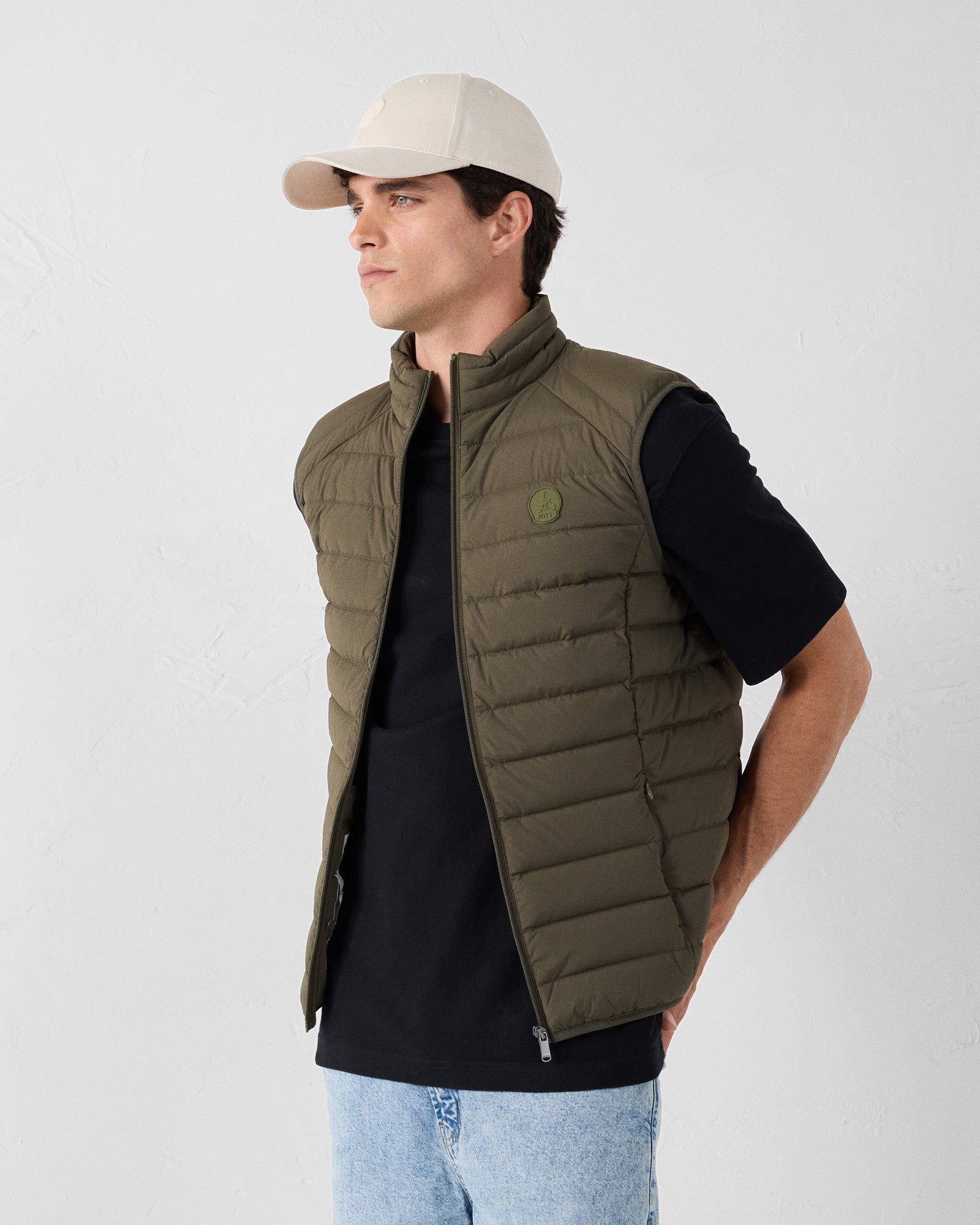 Doudoune sans manches stretch Army Arafo