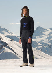 Pantalon ski Imperméable Grand froid Noir Cairn
