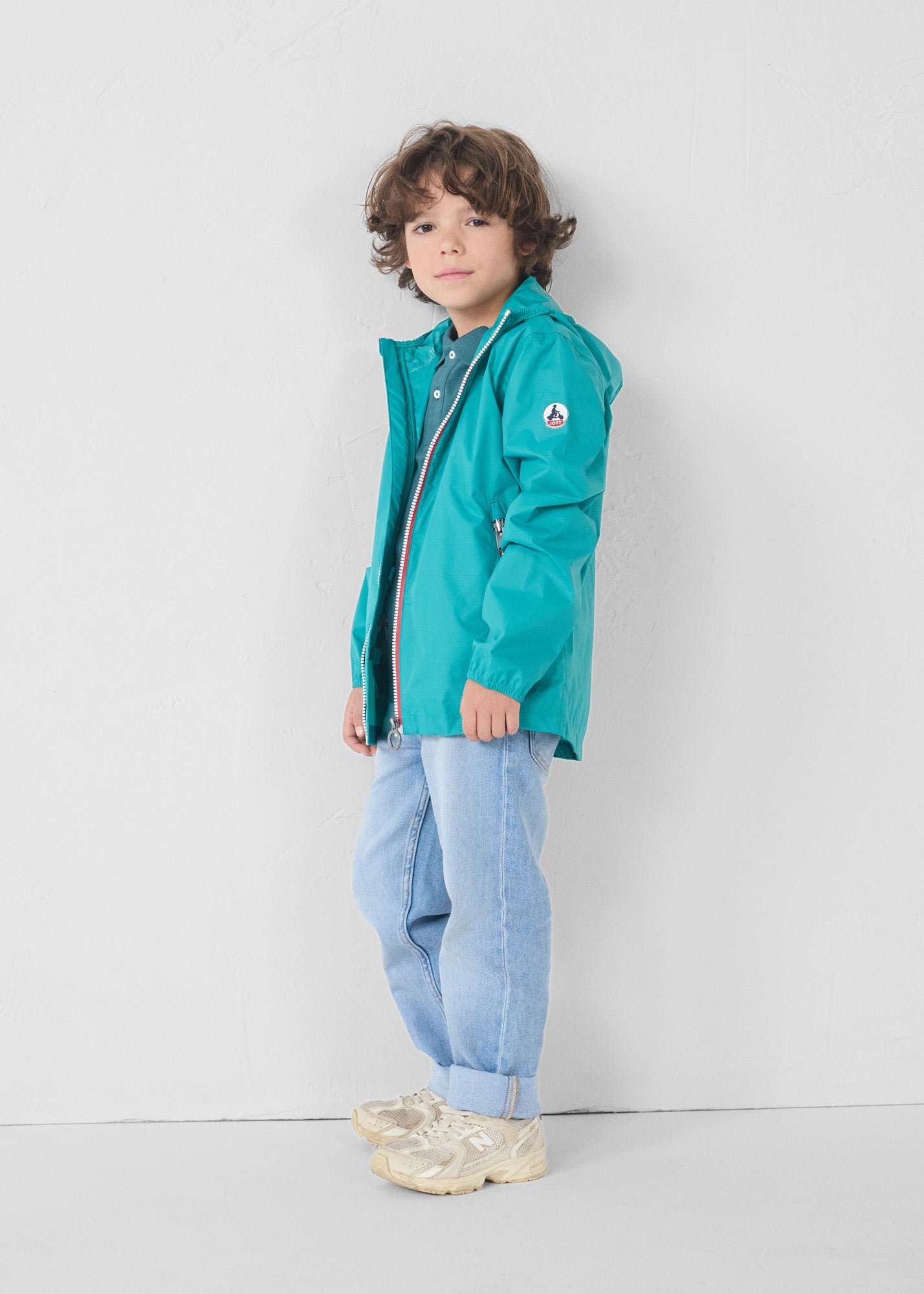 Imperméable enfant paquetable Vert persan Corrie