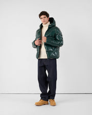 Doudoune à capuche Grand Froid Forêt Java laquée