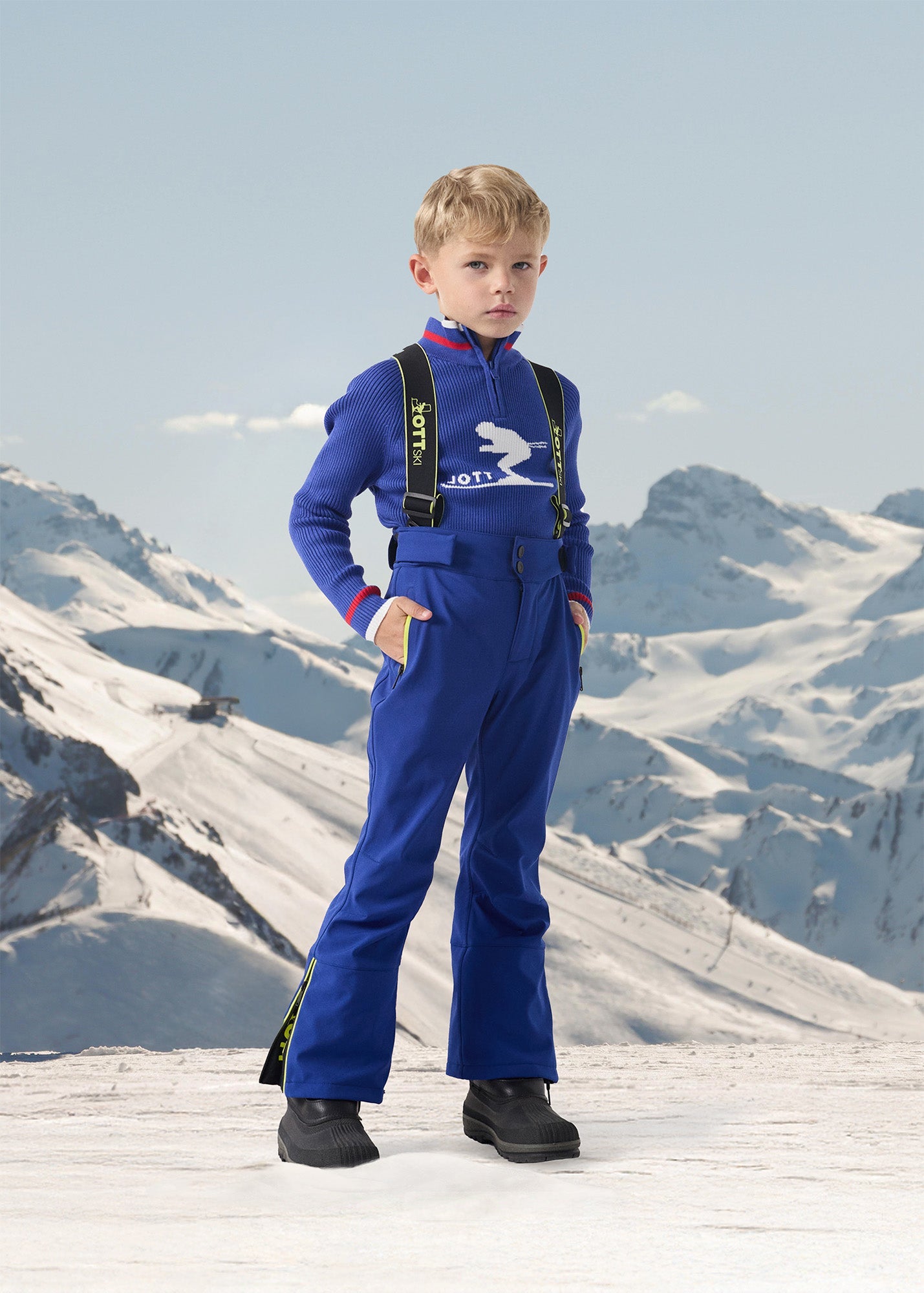 Pantalon ski Grand froid Bleu cobalt Prebois