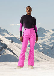 Pantalon ski Imperméable Grand froid Rose électrique Silene