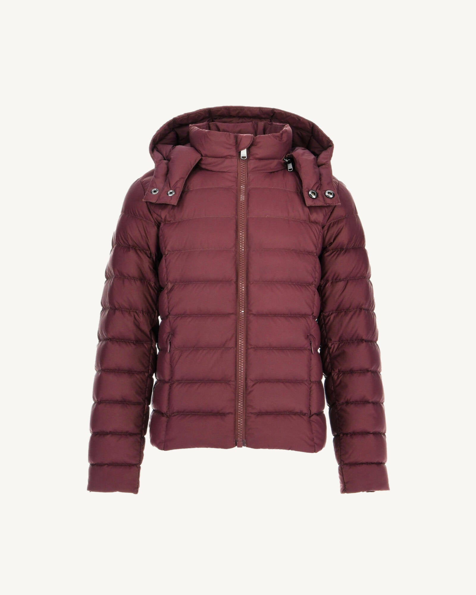 Doudoune à capuche enfant Grand Froid Aubergine Opale 2.0