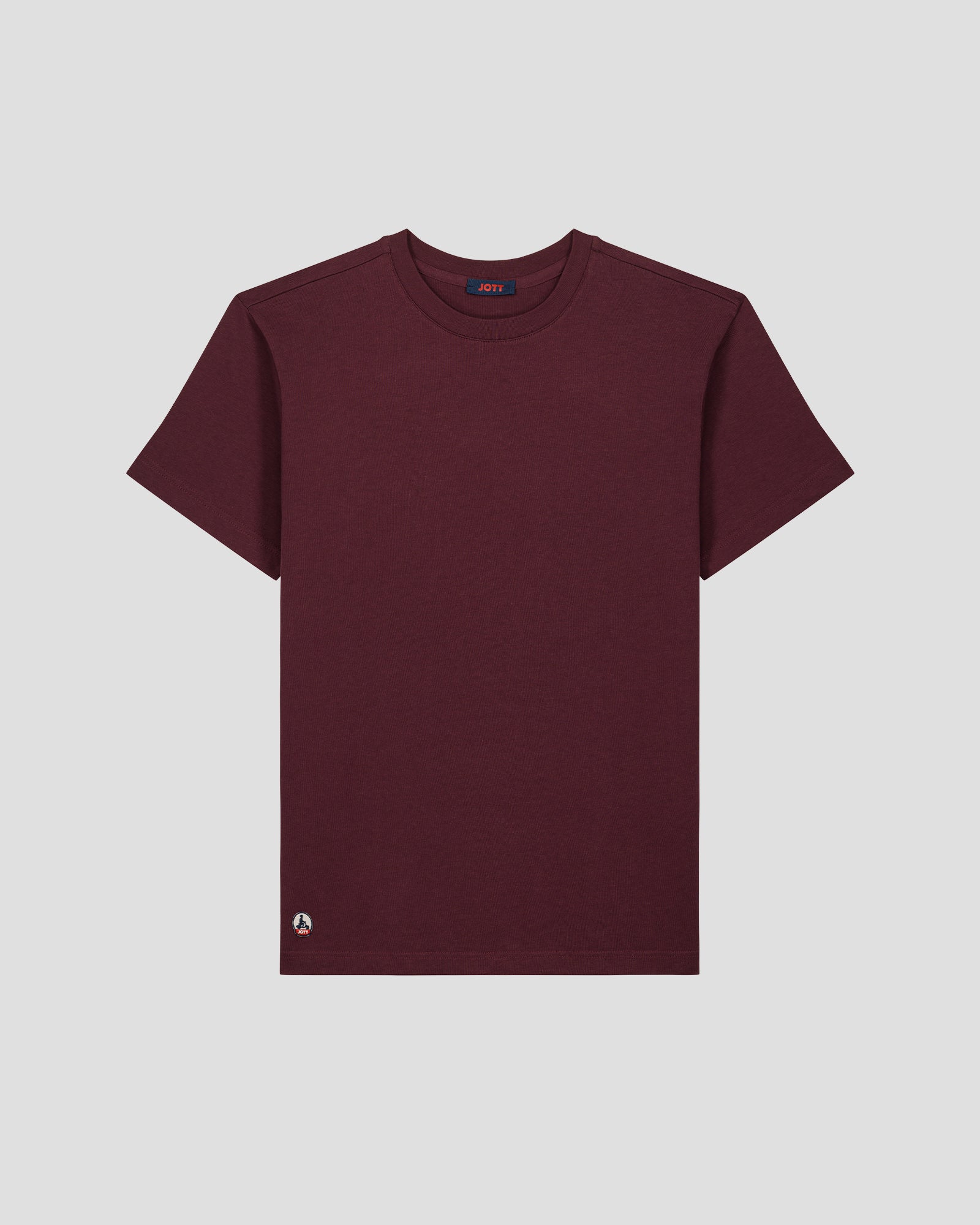 T-Shirt à col rond Cerise noire Andrea