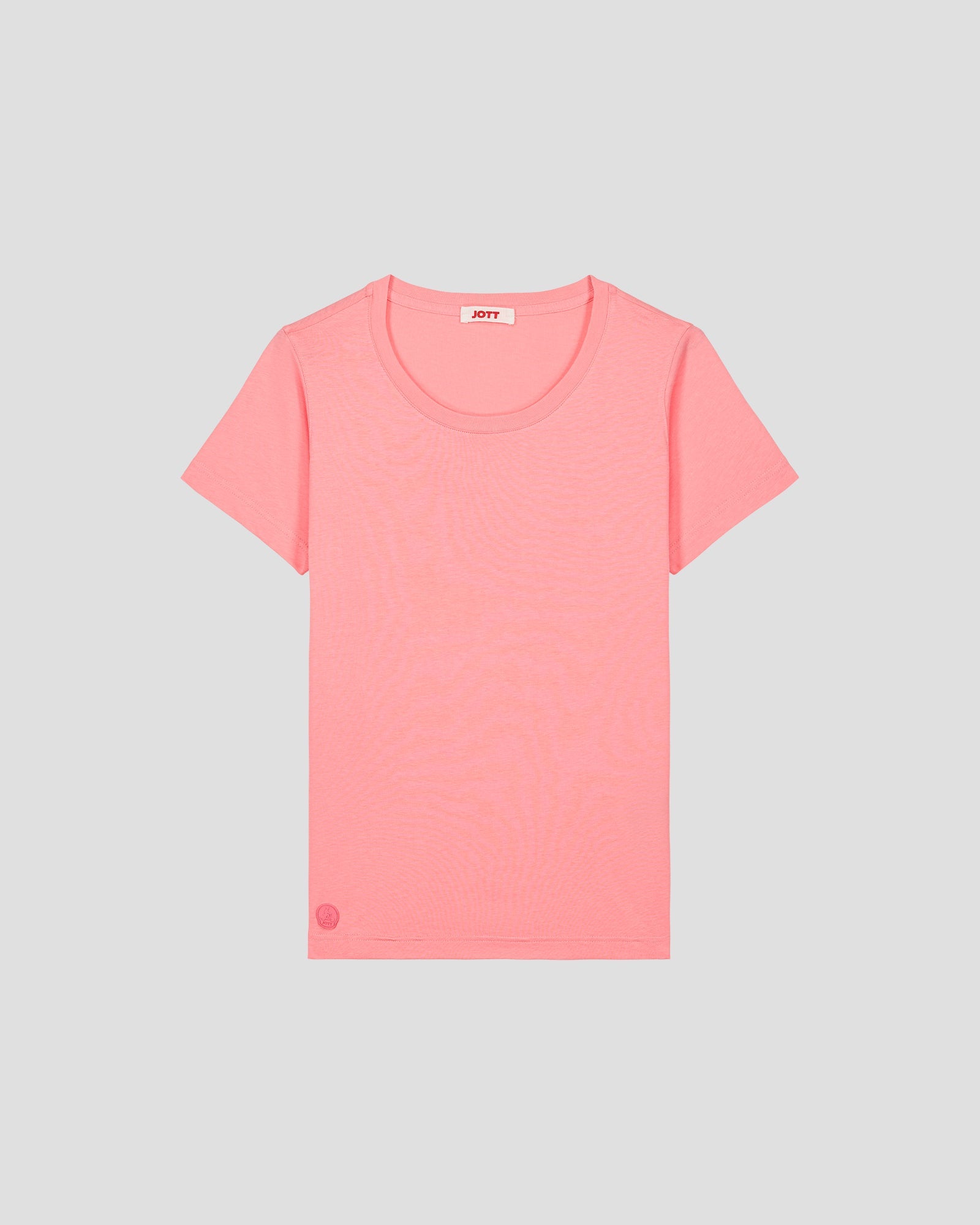 T-Shirt à col rond Vibrant pink Lucia