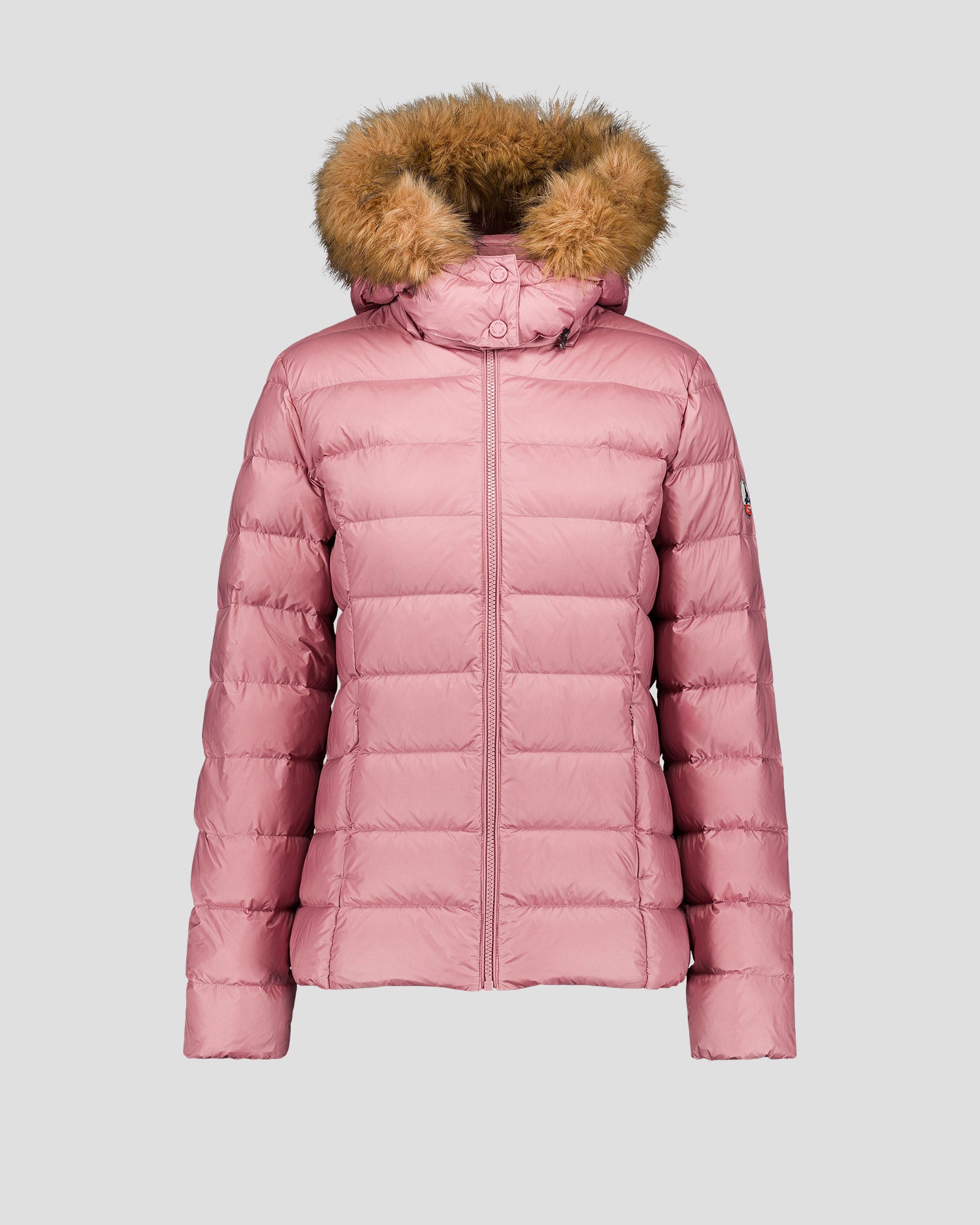 Doudoune à capuche Grand Froid Rose antique Luxe