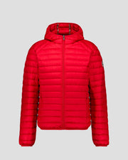 Doudoune légère à capuche Rouge carmin Nico