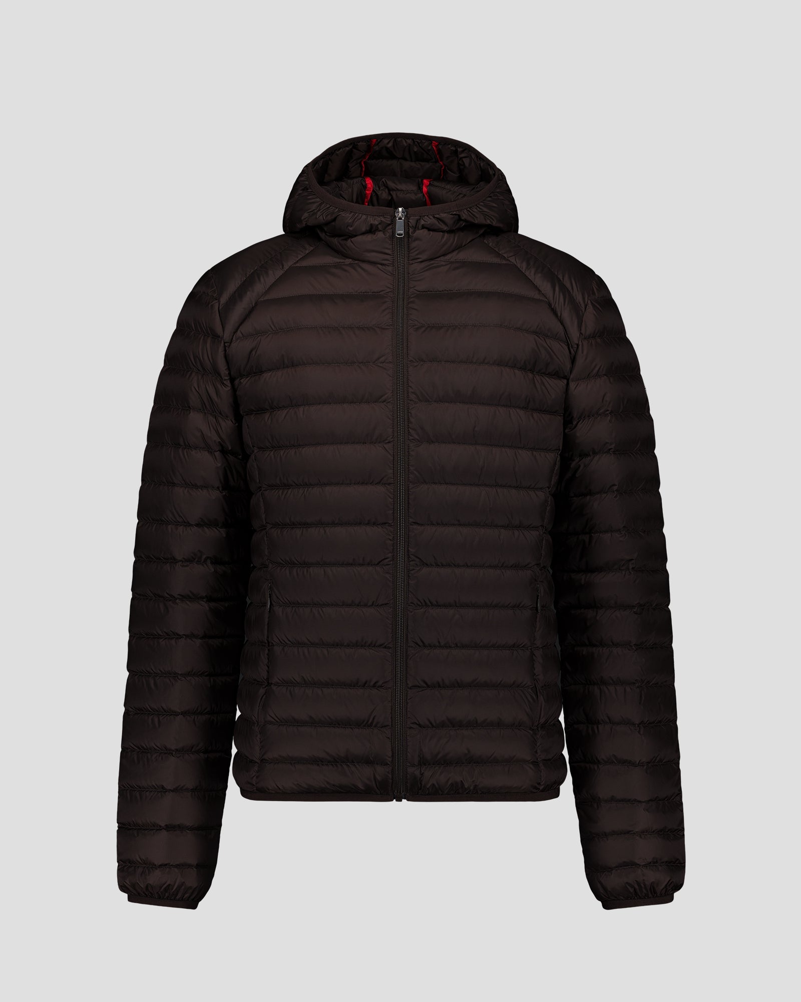 Doudoune légère à capuche Café noir Nico