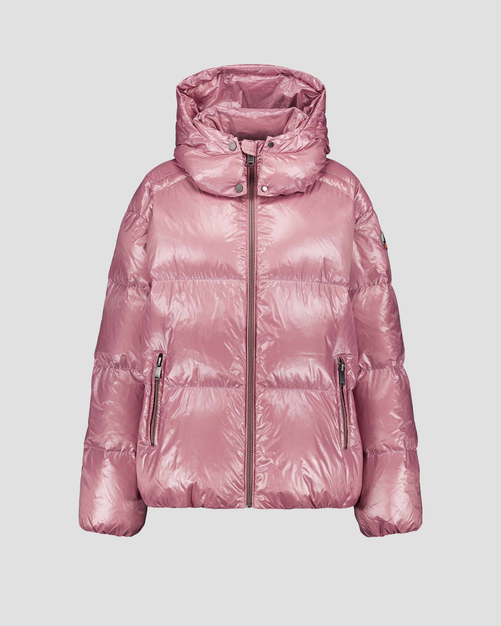 Doudoune Grand Froid puffer Rose antique Quinn shiny