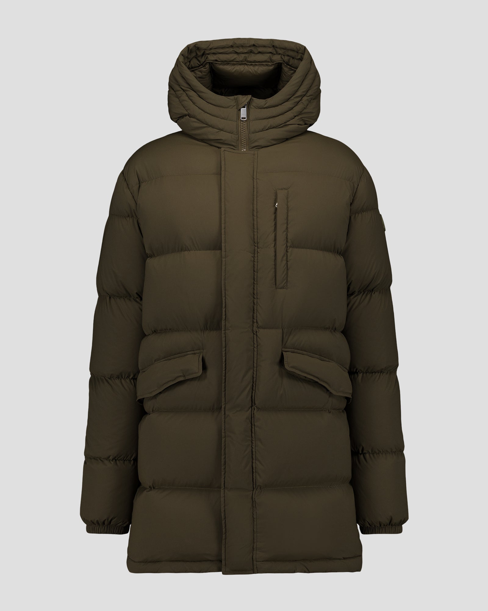 Doudoune Grand Froid stretch mi-longue Army Scott