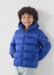 Doudoune enfant Grand Froid esprit puffer Bleu cobalt Kazan
