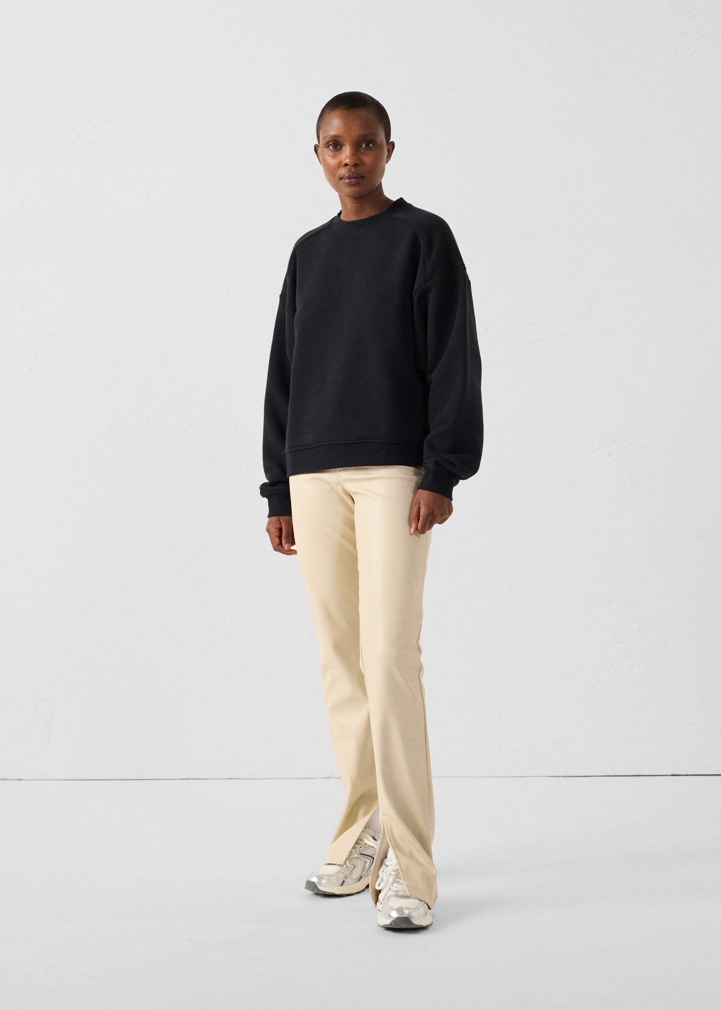 Sweatshirt Noir Marlene