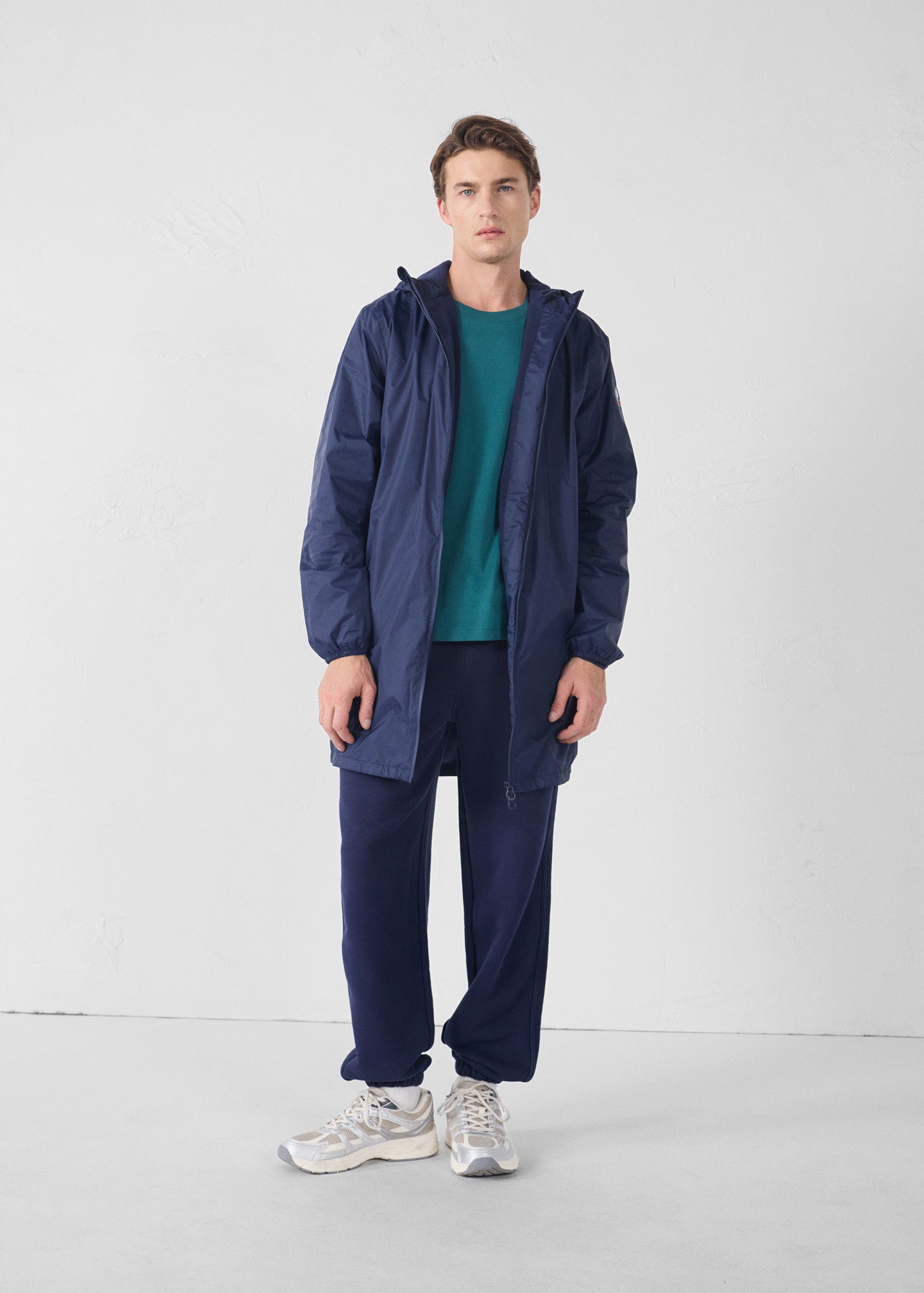 Imperméable long doublé polaire Marine Oban Polar