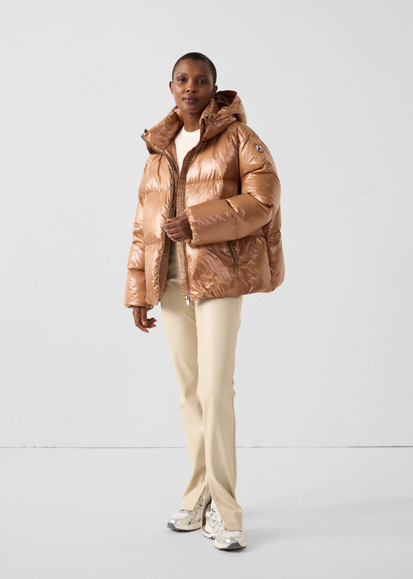 Doudoune Grand Froid puffer Sucre roux Quinn shiny