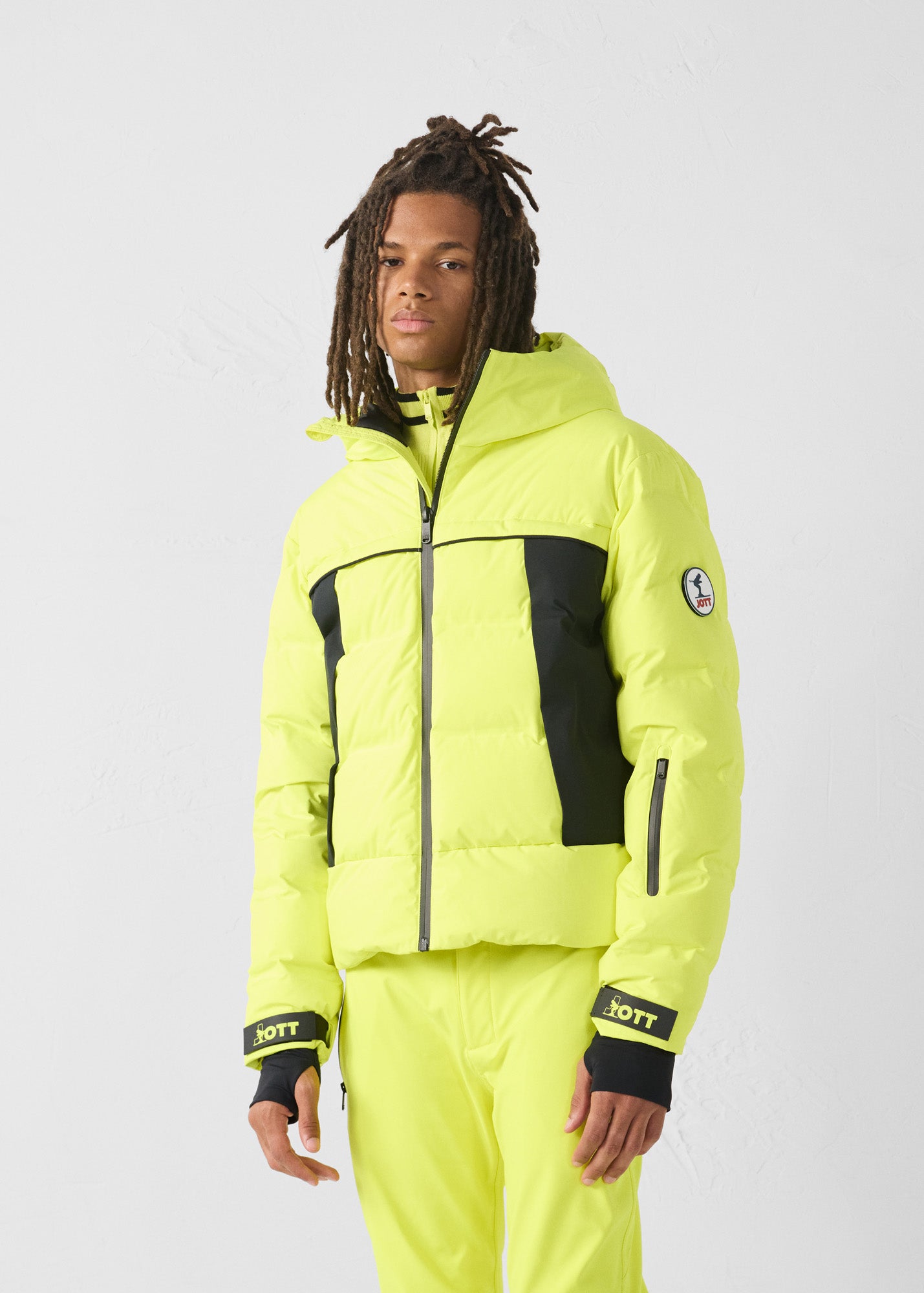 Veste de ski Grand froid Jaune elexir Sereis