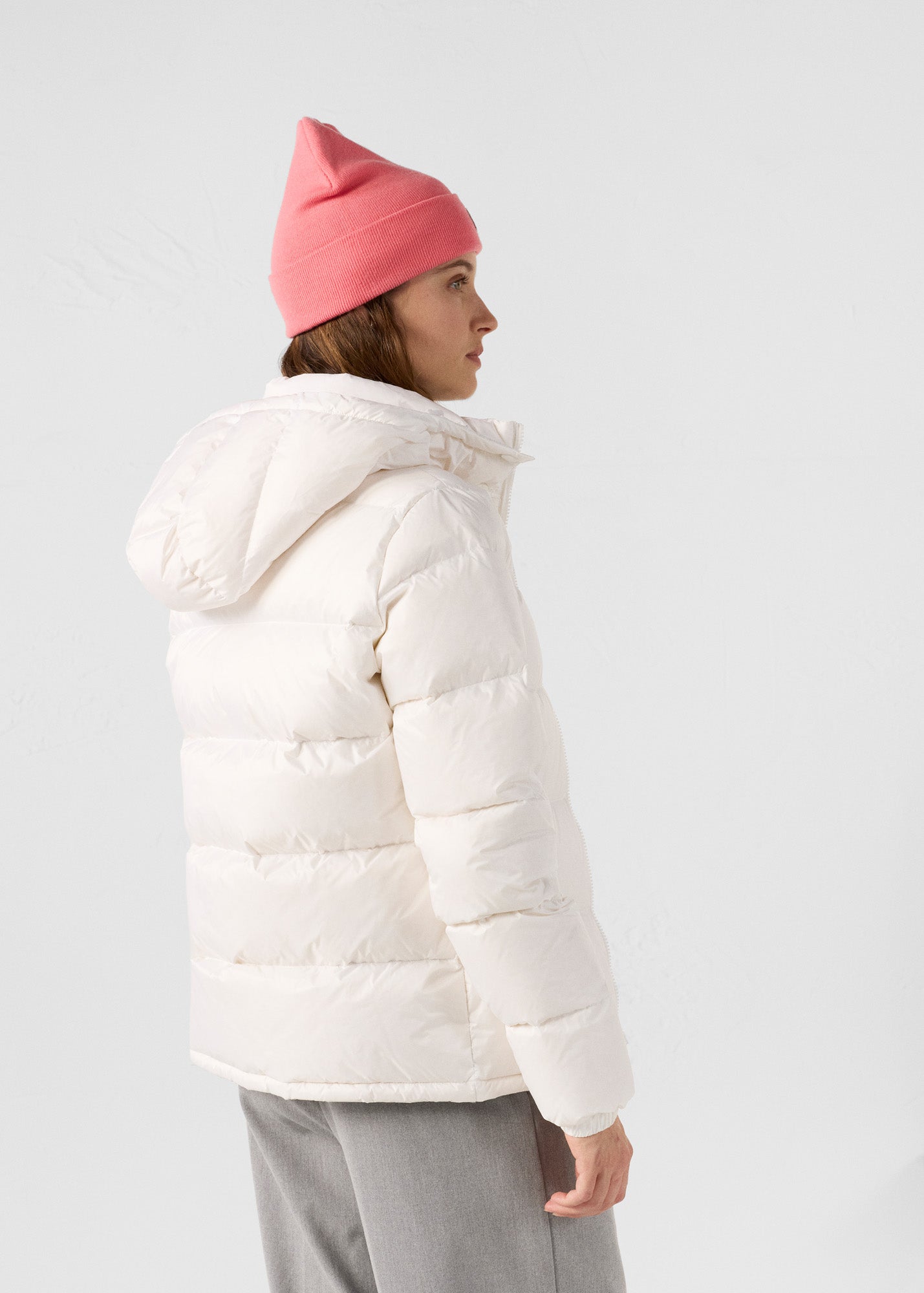 Doudoune Grand Froid esprit puffer Blanc Prague