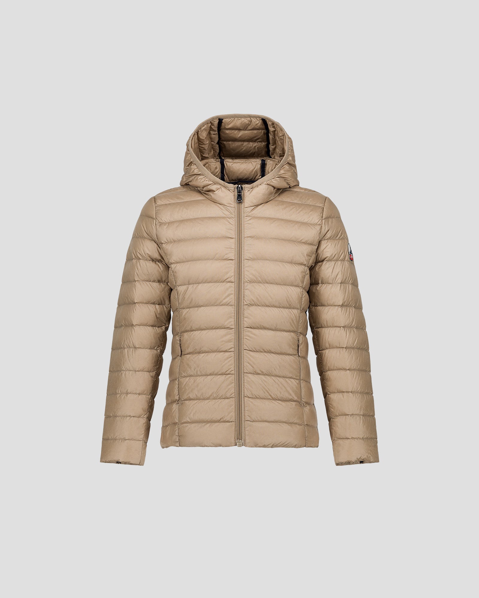 Doudoune légère à capuche enfant Beige Carla