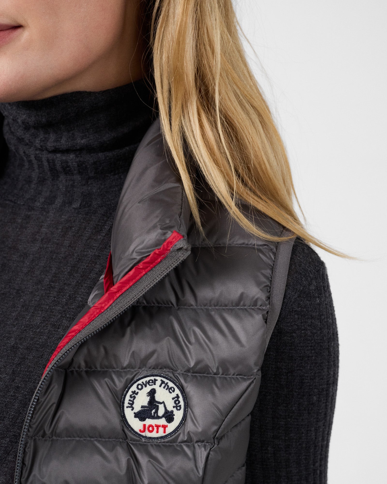 Doudoune légère sans manches Anthracite Seda