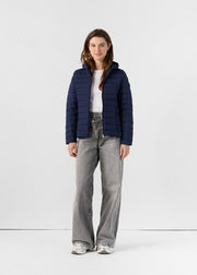 Doudoune à capuche stretch légère Marine Salma