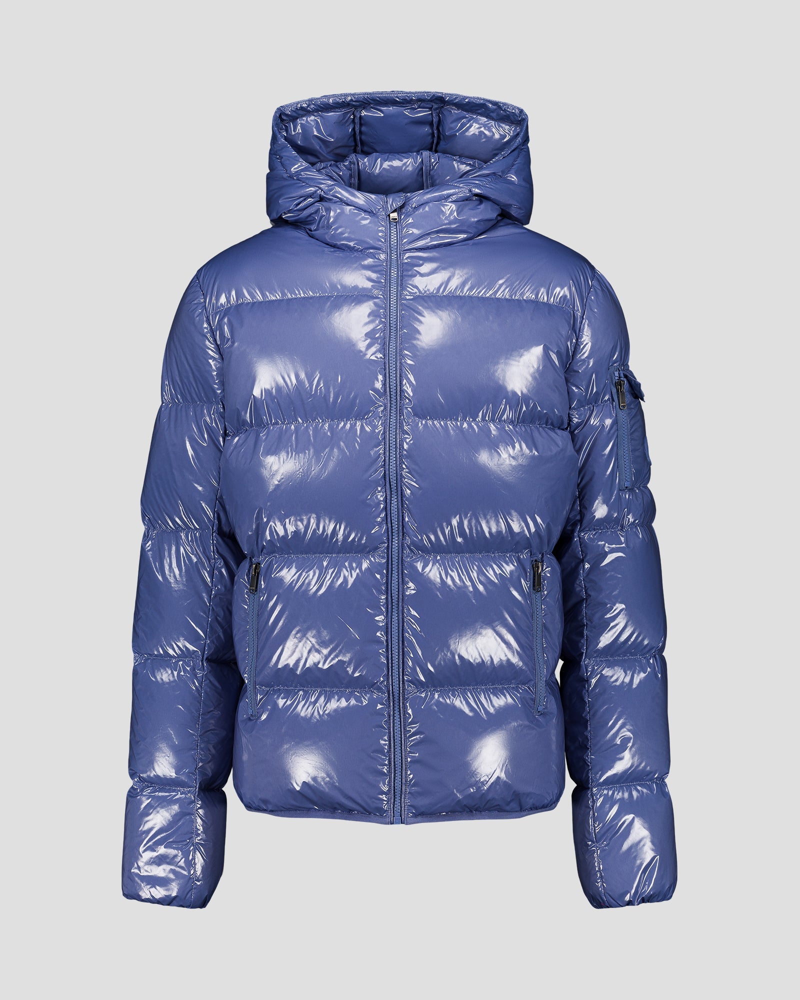 Doudoune à capuche Grand Froid Raisin ombre Java laquée