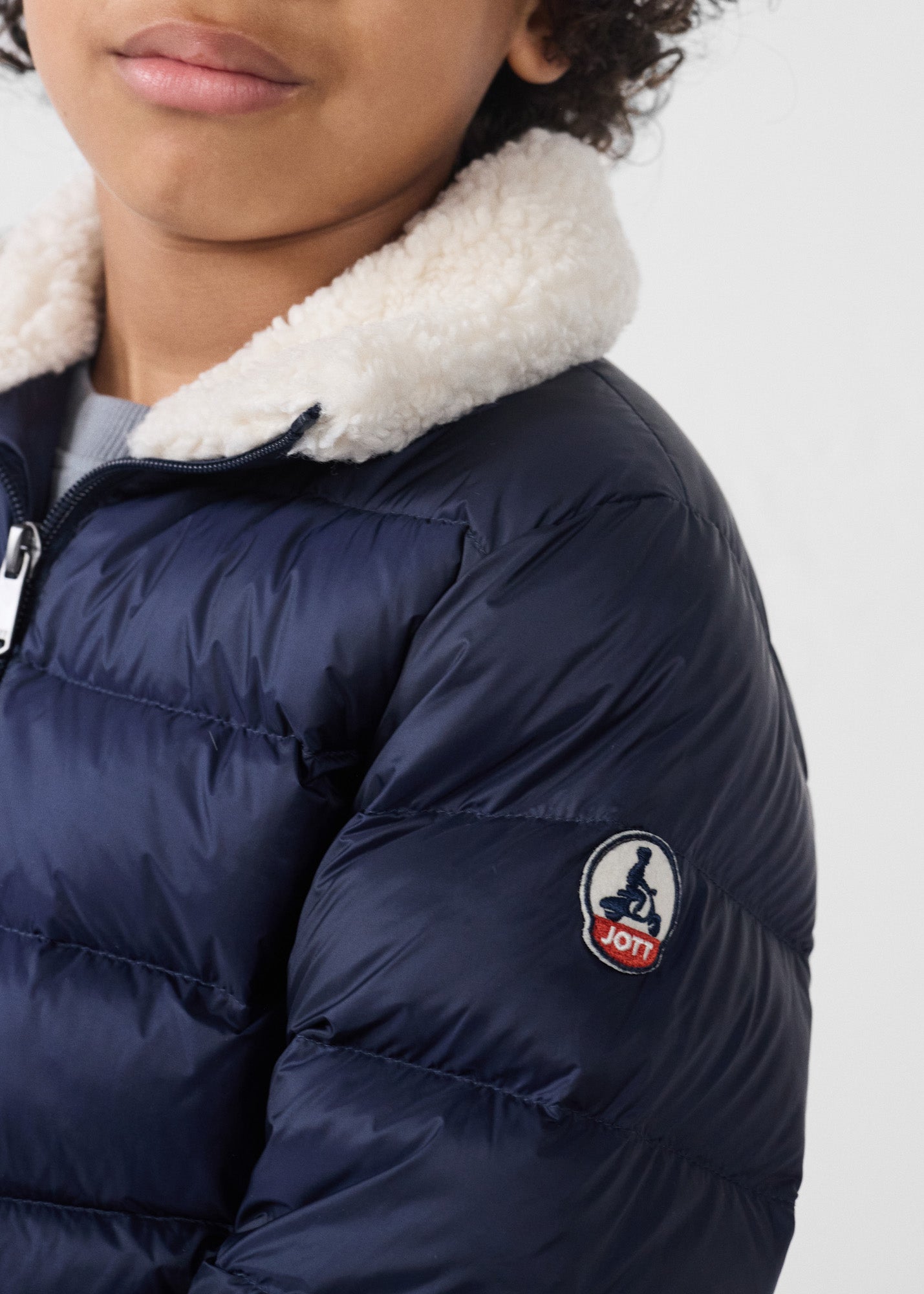 Doudoune enfant aviateur Marine Bass