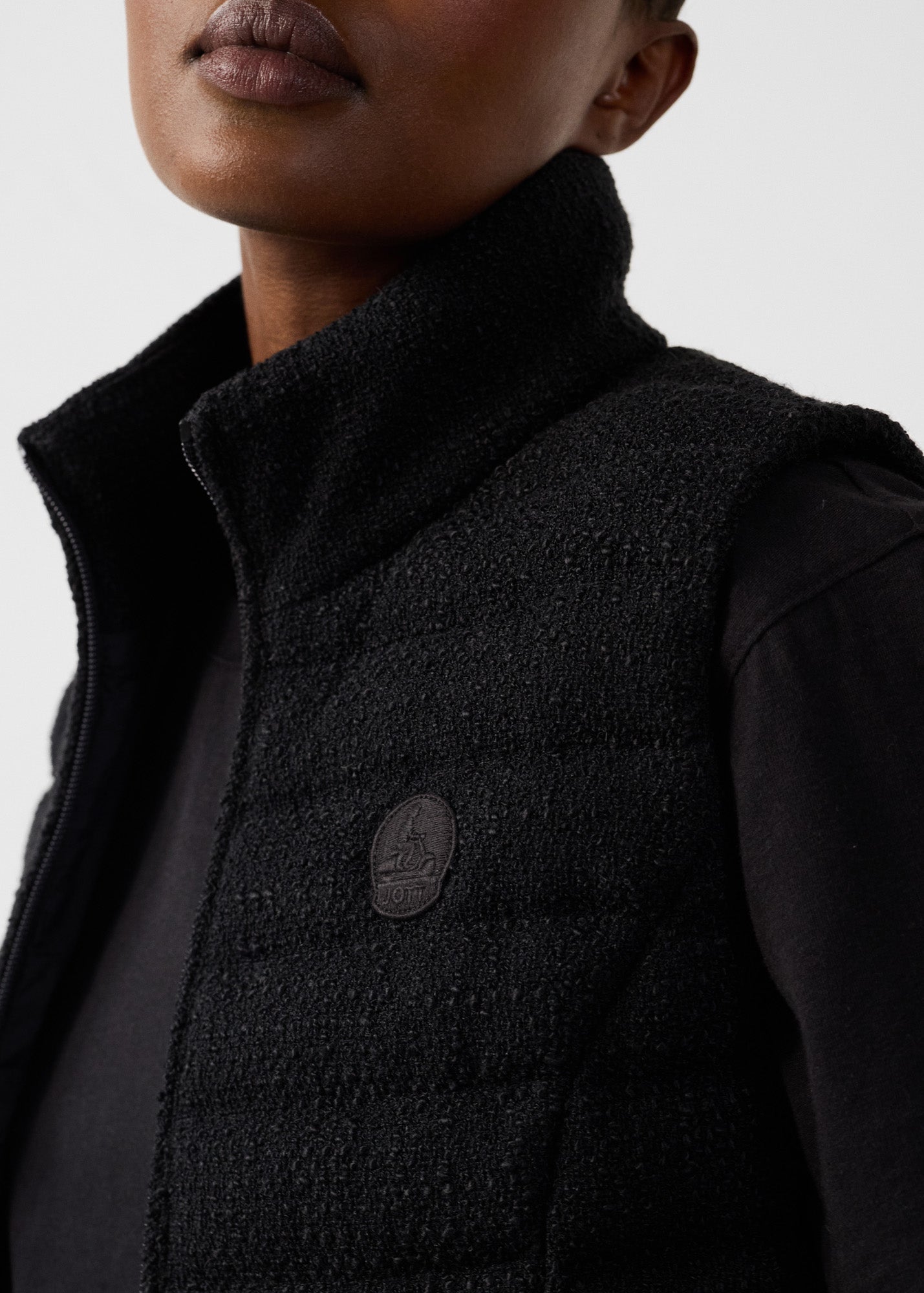 Doudoune sans manches Noir Salla