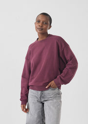 Sweatshirt Cerise noire Marlene