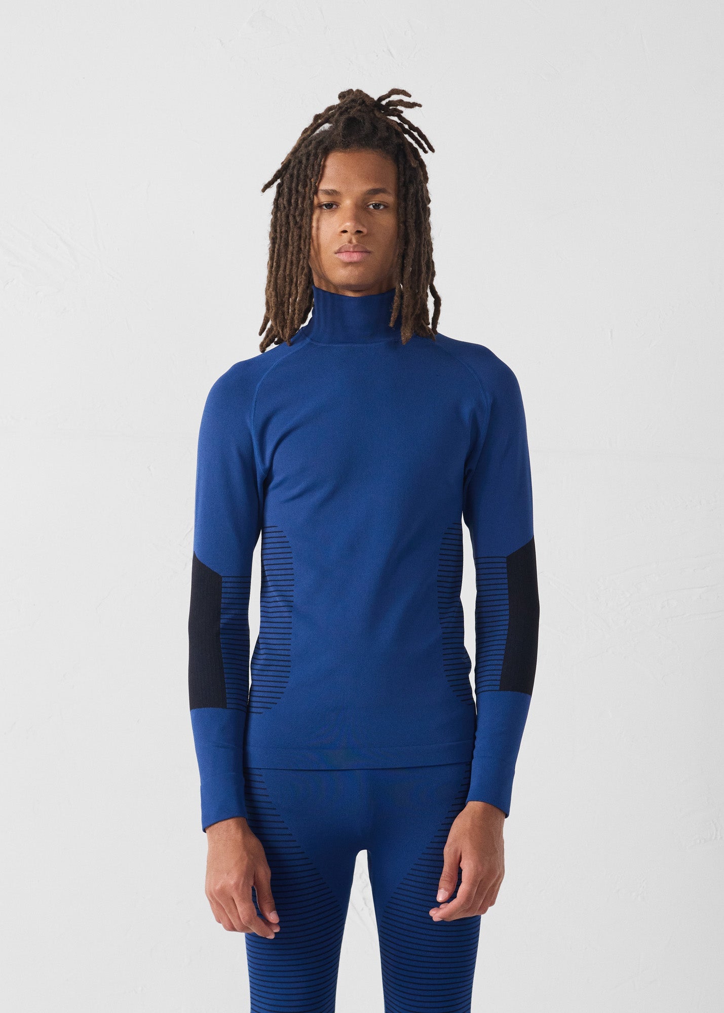 Sous-pull thermique Bleu cobalt Draye
