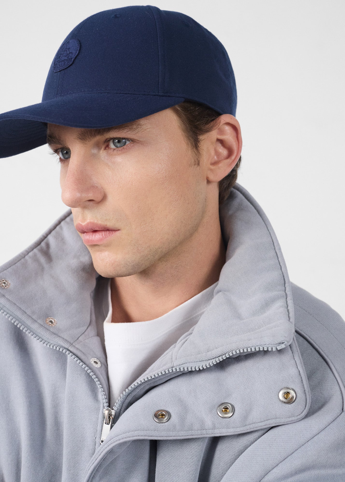 Bomber en jersey Gris souris Hank