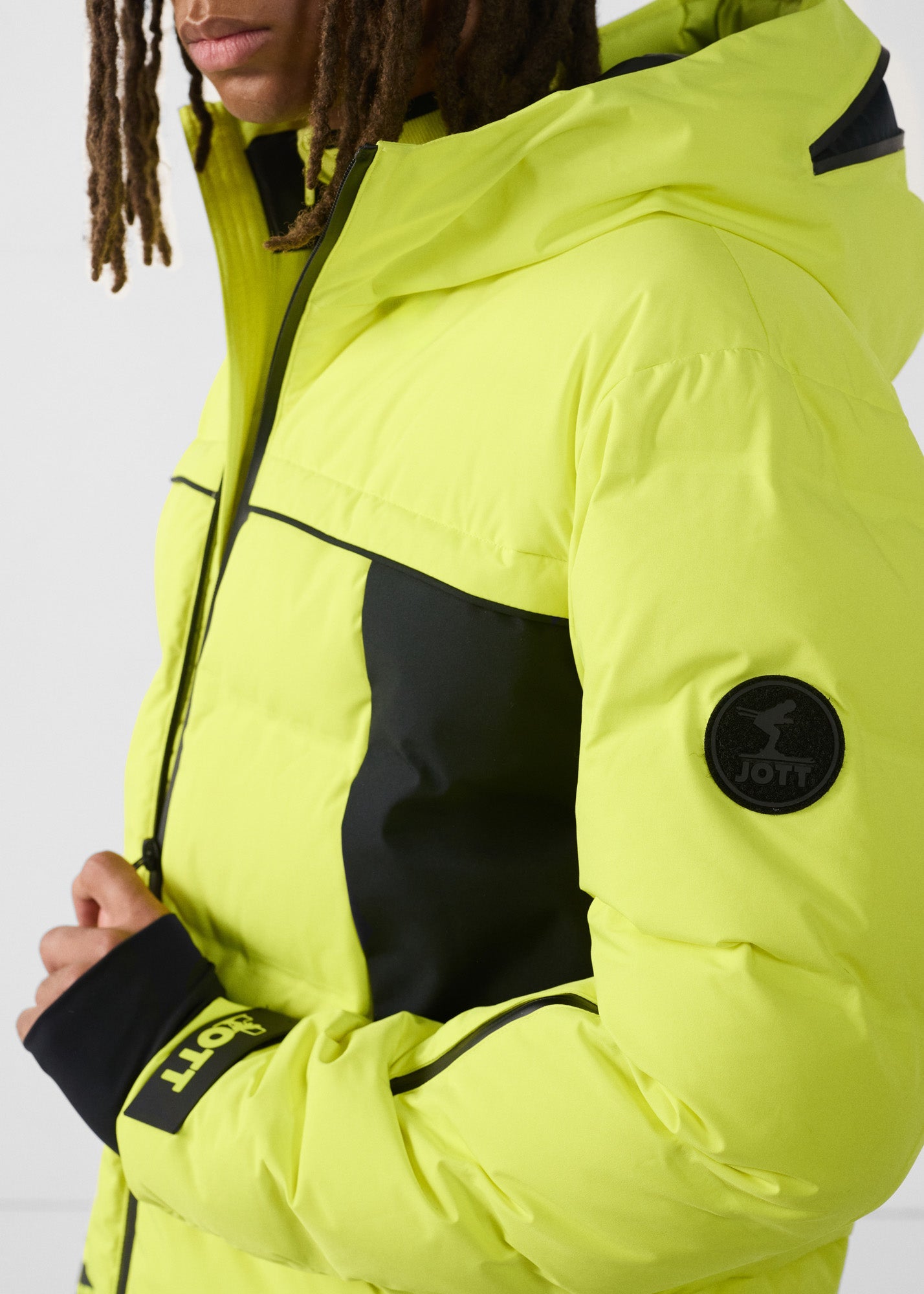 Veste de ski Grand froid Jaune elexir Sereis