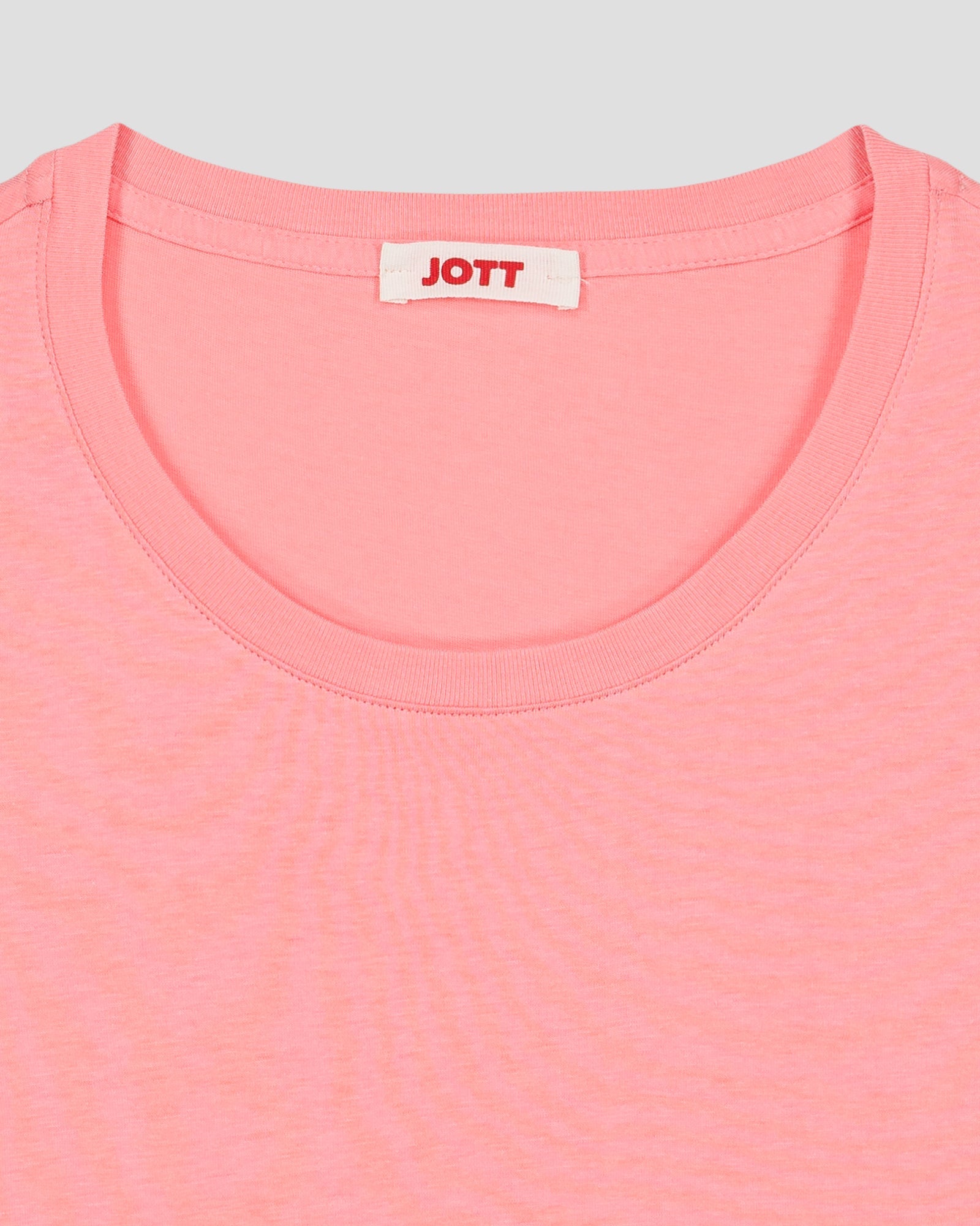 T-Shirt à col rond Vibrant pink Lucia