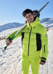 Veste de ski Grand froid Jaune elexir Sereis