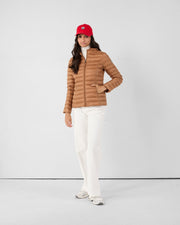 Doudoune légère à capuche Sucre roux Cloe