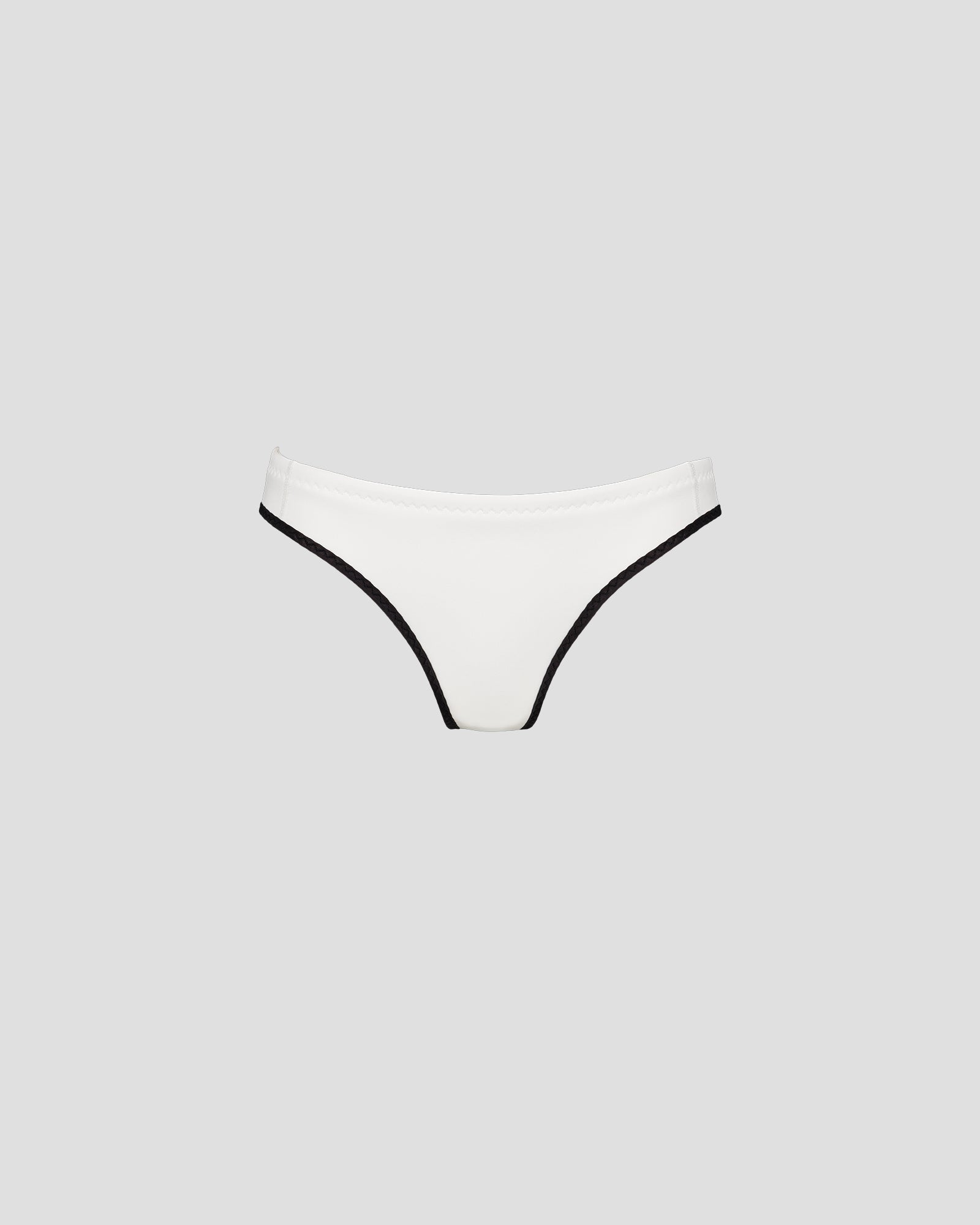 Bas de maillot de bain en néoprène Blanc Jisoo bottom